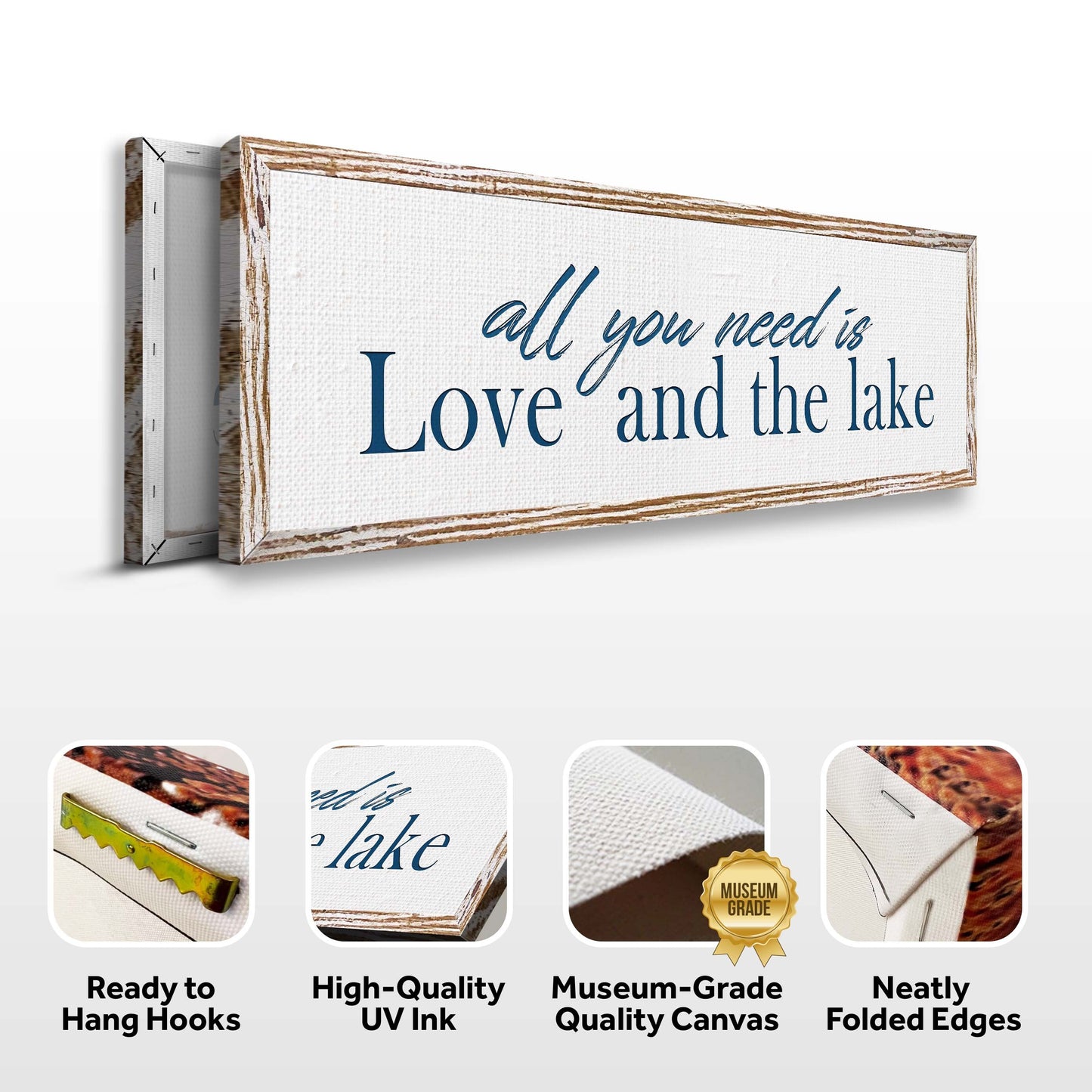 Love And The Lake Sign