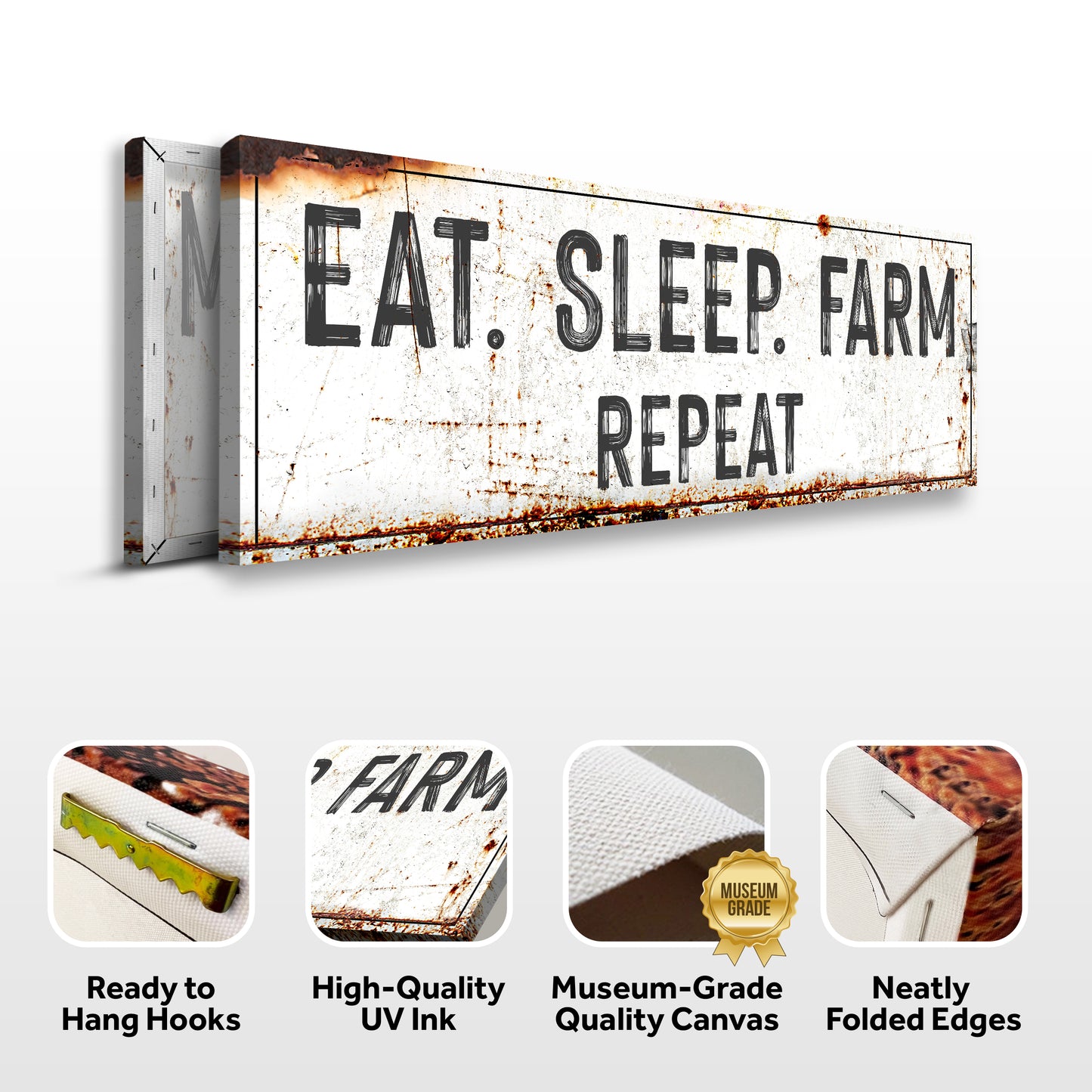 Eat Sleep Farm Repeat Sign