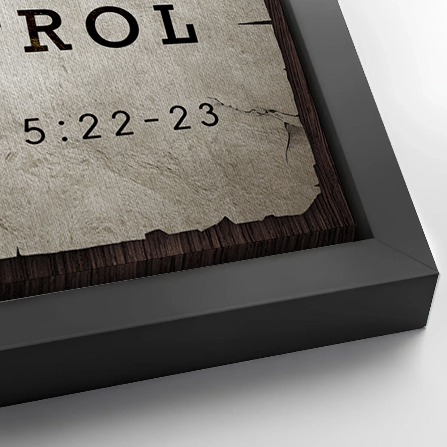 Save 33% When You Add A Frame To Your 48x32 3D Galatians 5:22-23 - The Fruit Of The Spirit Sign IV Canvas Now