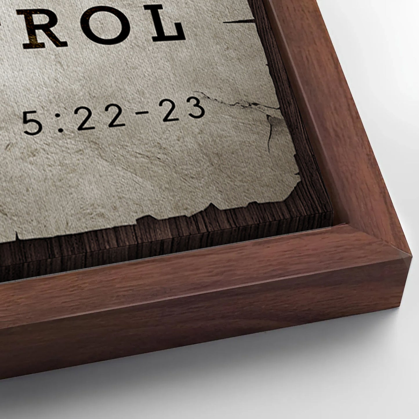 Save 33% When You Add A Frame To Your 48x32 3D Galatians 5:22-23 - The Fruit Of The Spirit Sign IV Canvas Now