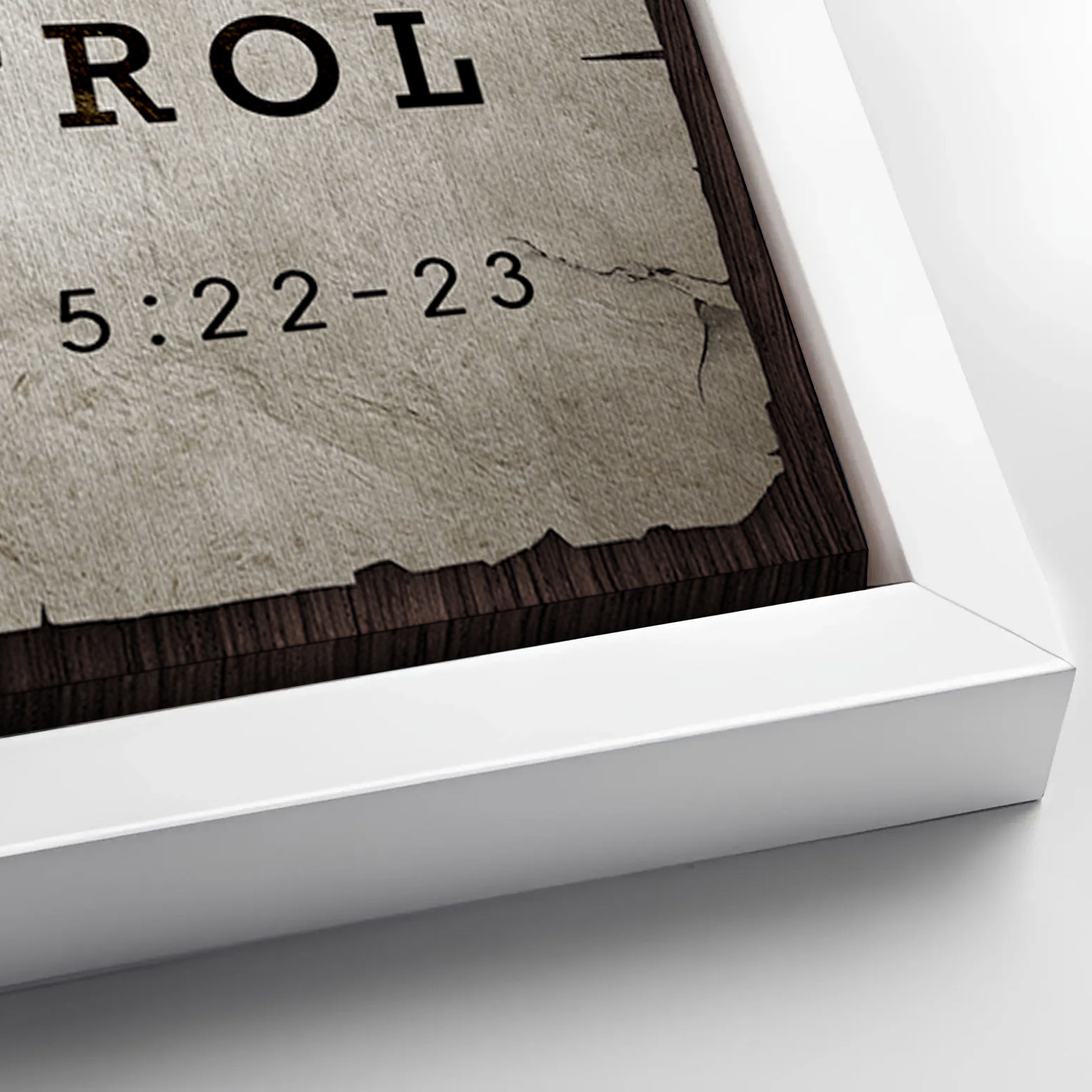 Save 33% When You Add A Frame To Your 48x32 3D Galatians 5:22-23 - The Fruit Of The Spirit Sign IV Canvas Now