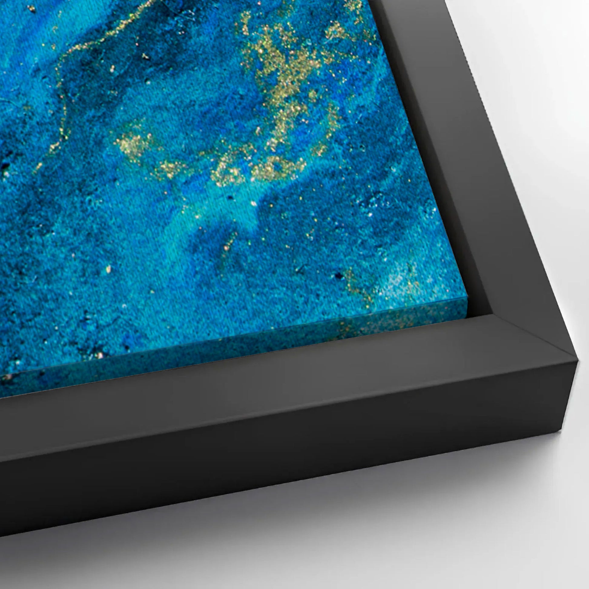Save 33% When You Add A Frame To Your 24x16 Abstract Sea Canvas Wall Art Canvas Now