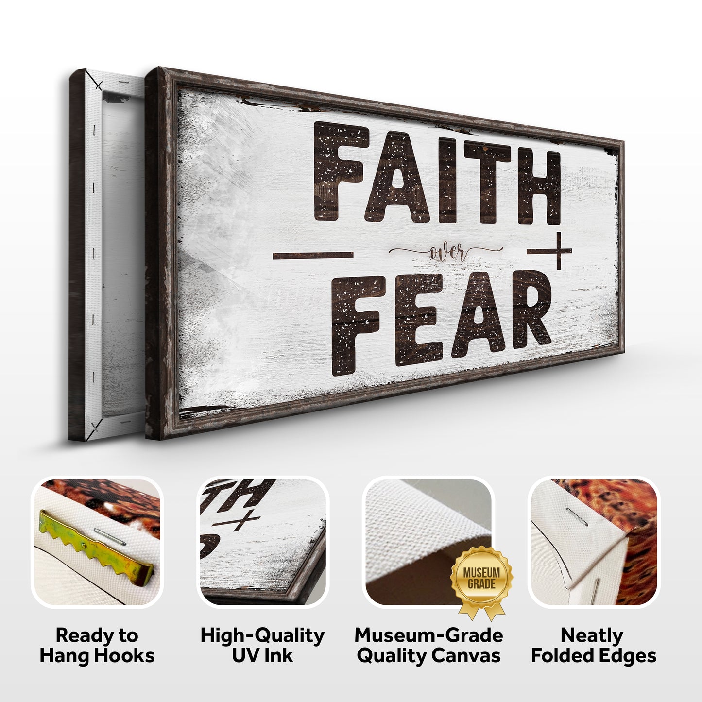 Faith Over Fear Sign