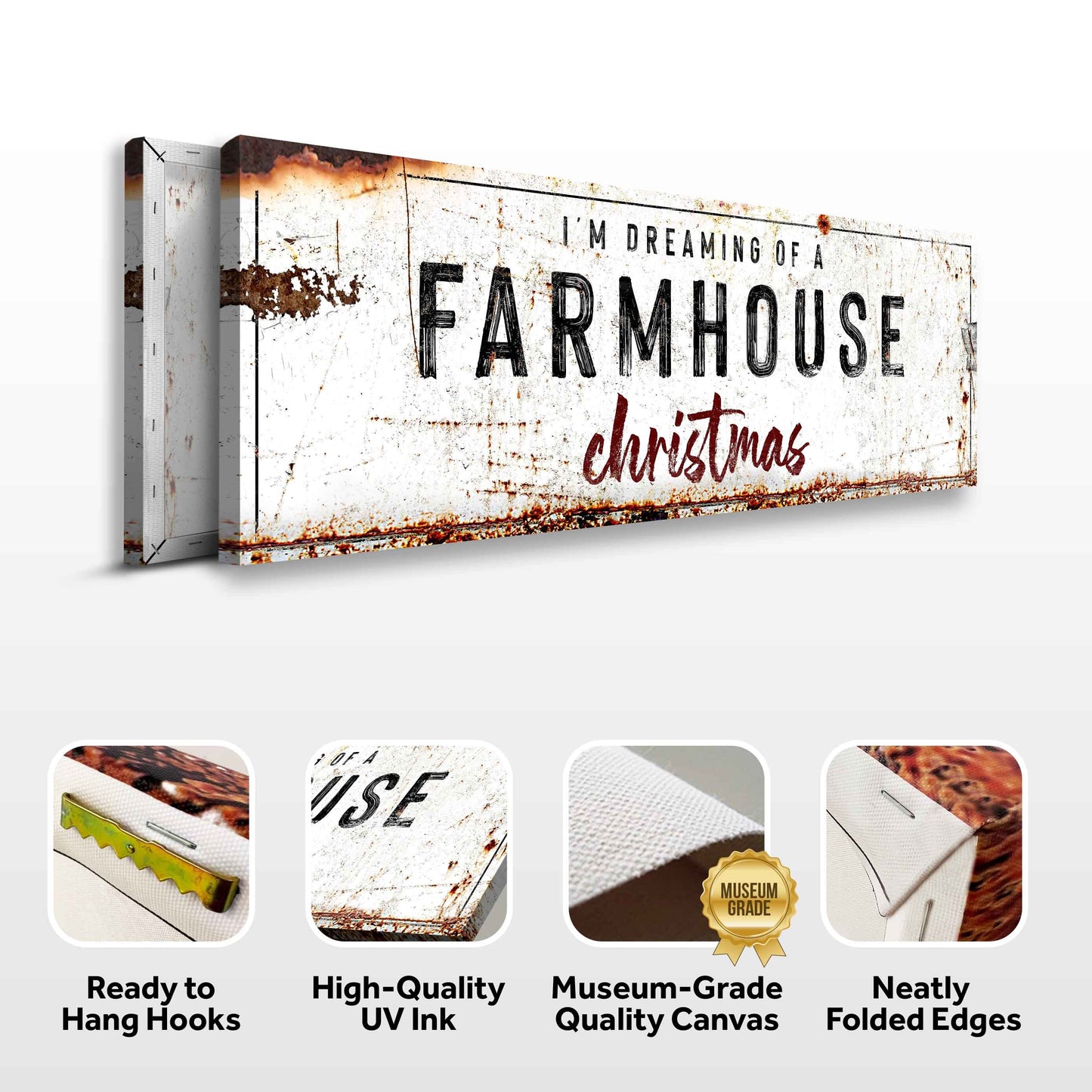 Dreaming Of A Farmhouse Christmas Sign