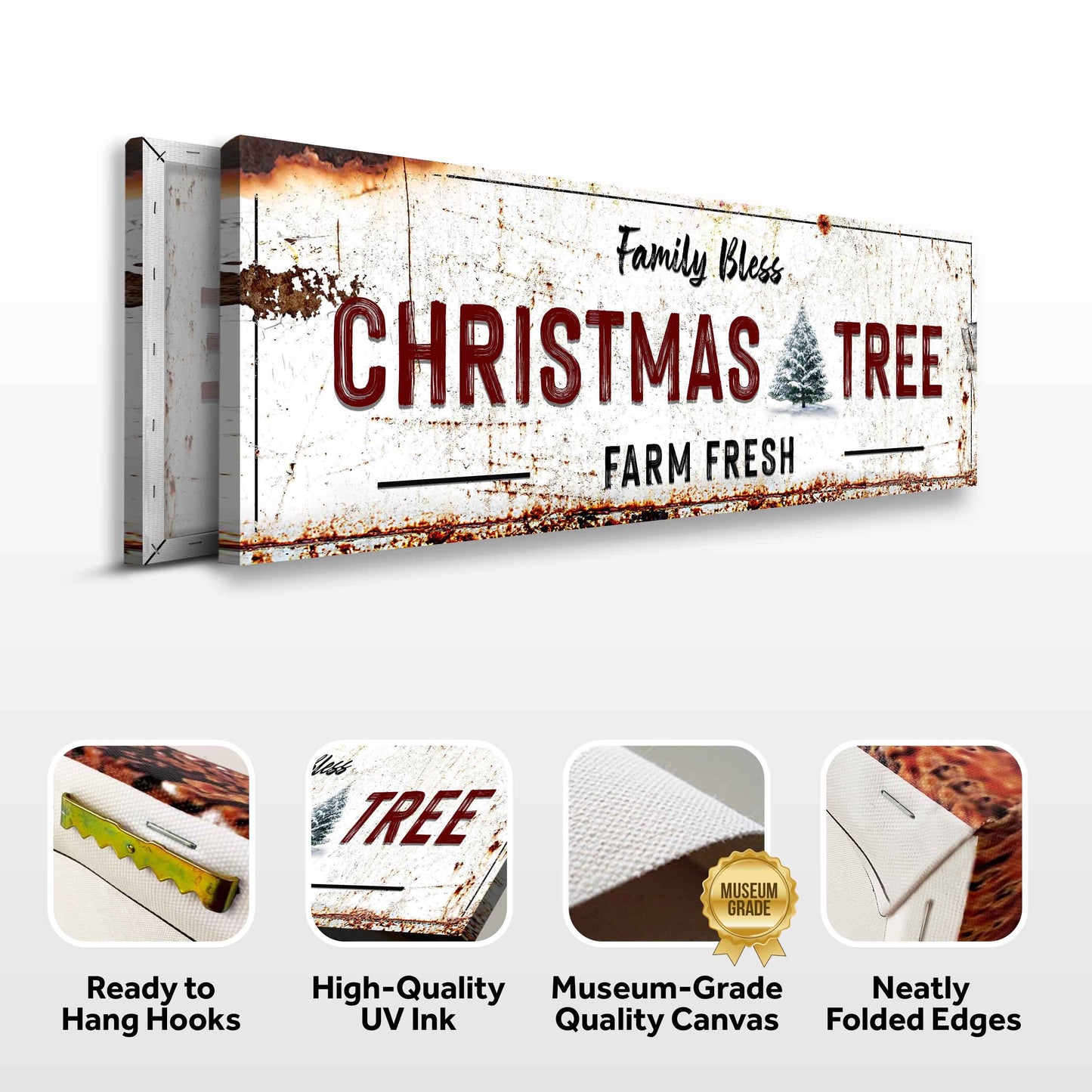 Farm Fresh Christmas Tree Sign (Free Shipping)