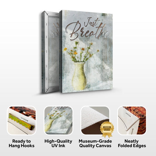 Just Breathe Sign III