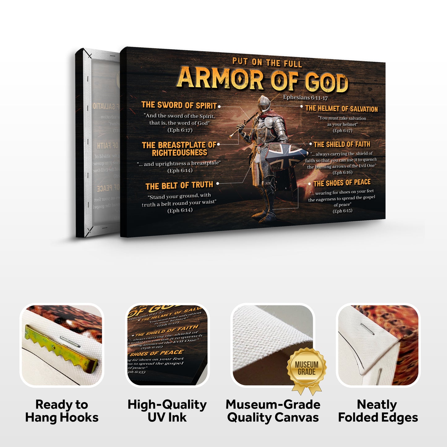 Armor Of God Sign (Free Shipping)