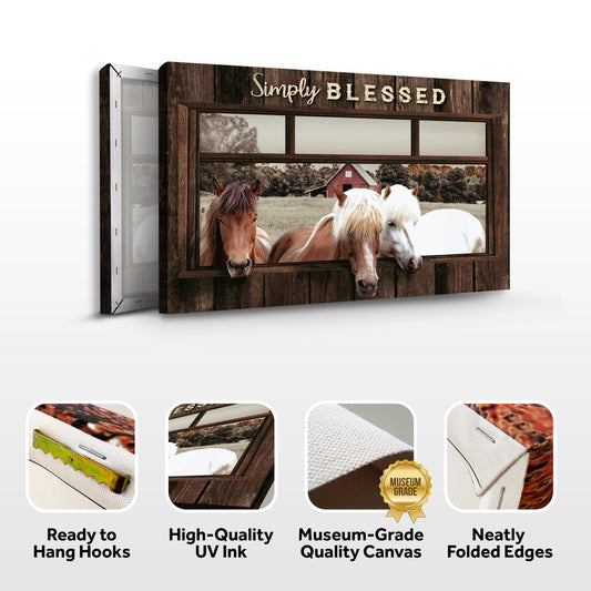 Simply Blessed Sign III