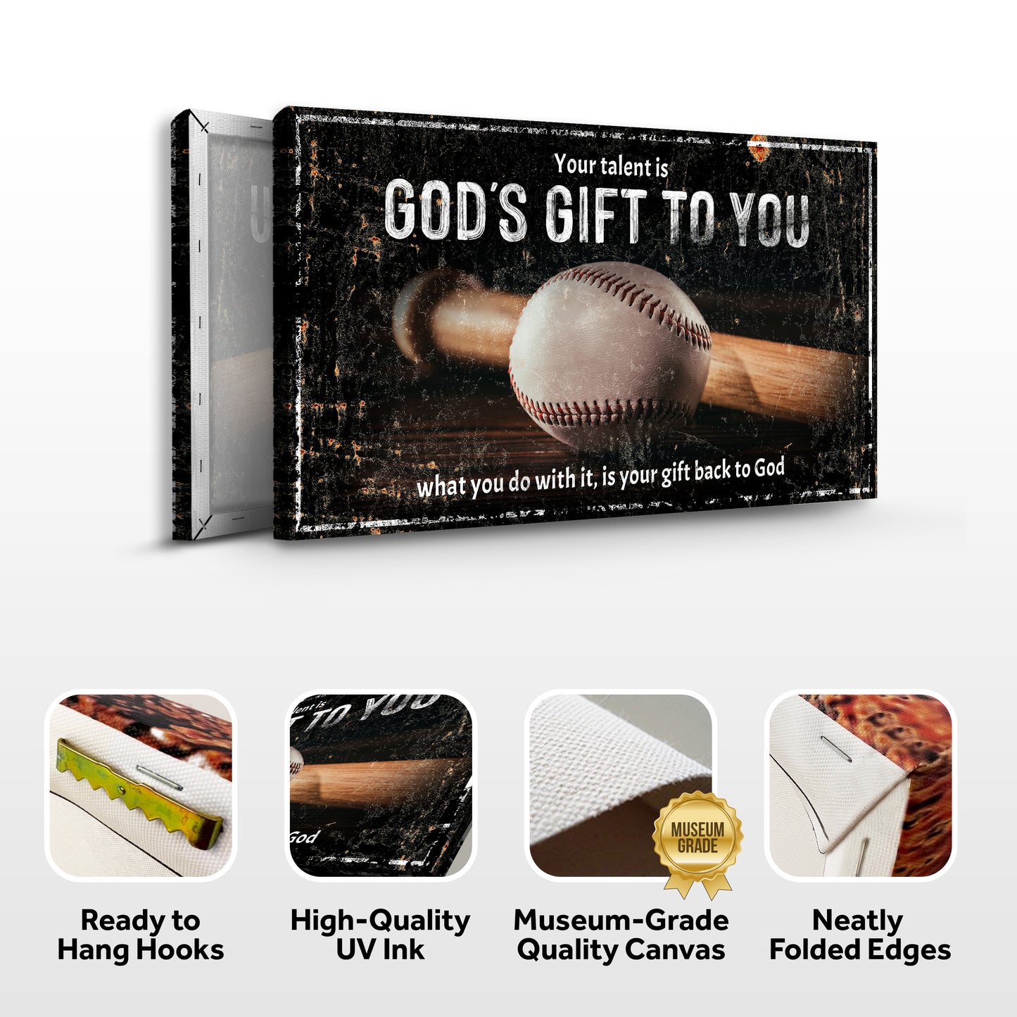 Your Baseball Talent Is God's Gift Sign II