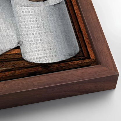 Save 33% When You Add A Frame To Your 24x16 Have A Seat Sweet Cheeks Bathroom Sign Canvas Now