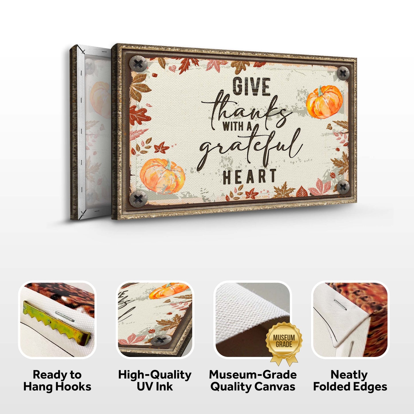 Give Thanks With A Grateful Heart Sign II