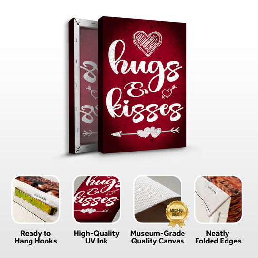 Hugs And Kisses Sign