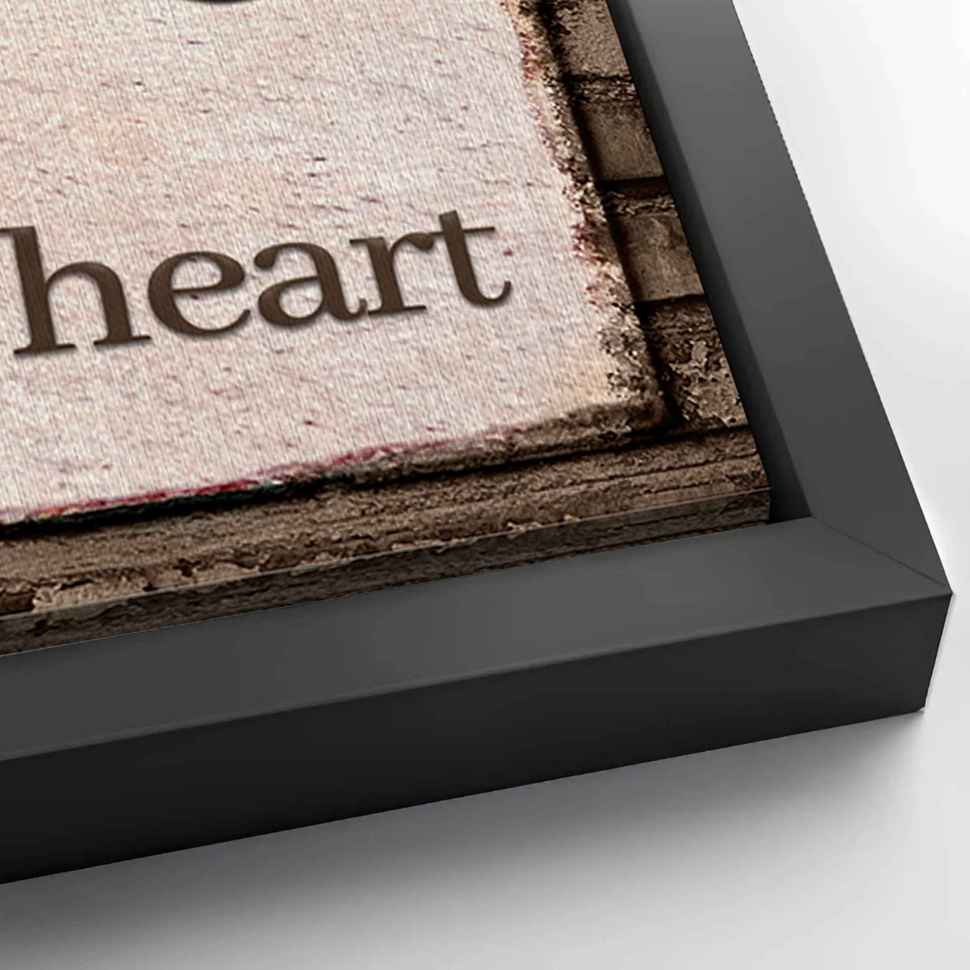 Save 33% When You Add A Frame To Your 16x48 Live Laugh Love Sign III Canvas Now