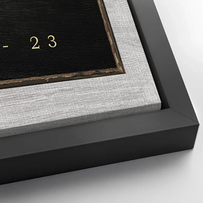 Save 33% When You Add A Frame To Your 24x16 Galatians 5:22-23 - The Fruit Of The Spirit Sign Canvas Now