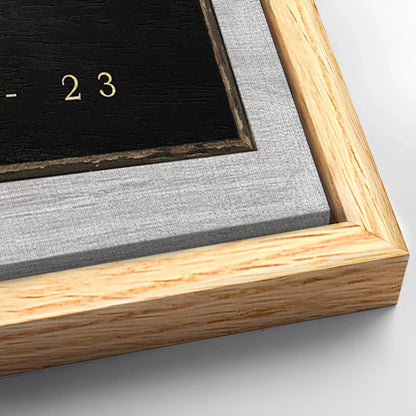 Save 33% When You Add A Frame To Your 18x12 Galatians 5:22-23 - The Fruit Of The Spirit Sign Canvas Now