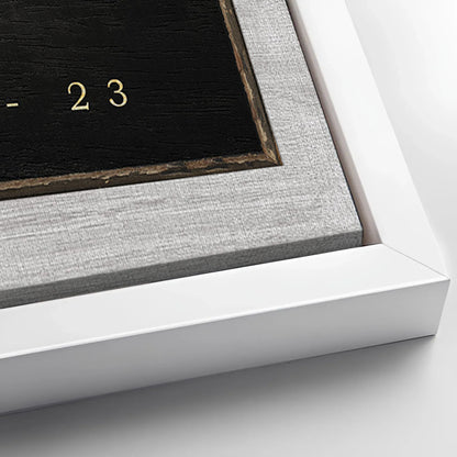 Save 33% When You Add A Frame To Your 24x16 Galatians 5:22-23 - The Fruit Of The Spirit Sign Canvas Now