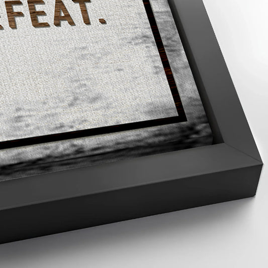 Save 33% When You Add A Frame To Your 16x48 The Man In The Arena Sign VI Canvas Now