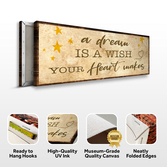 A dream is a wish your heart makes Sign III