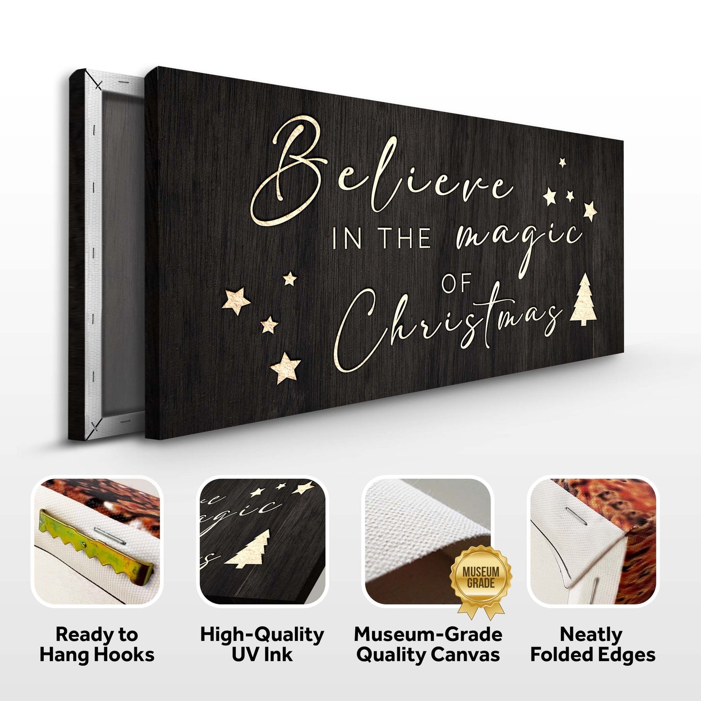 Believe In The Magic Of Christmas Sign II
