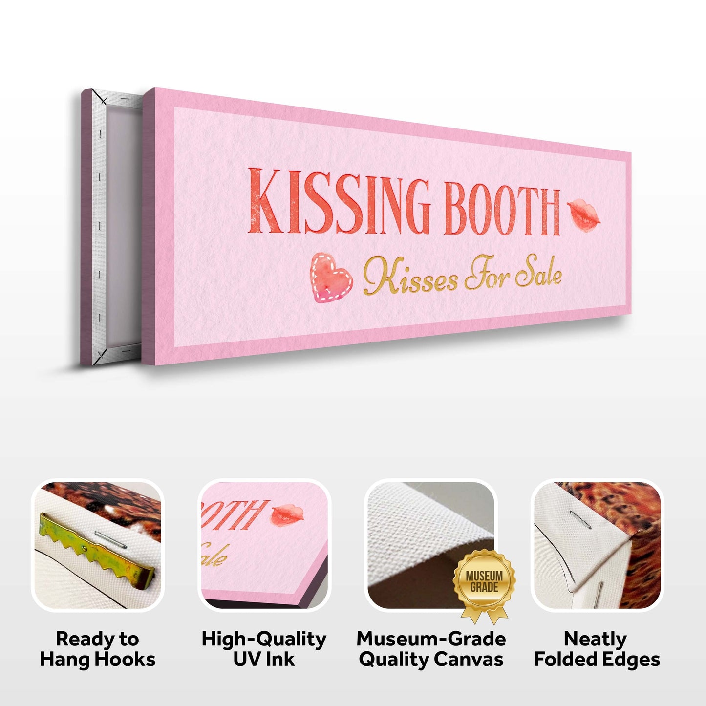 Kissing Booth Kisses For Sale Sign