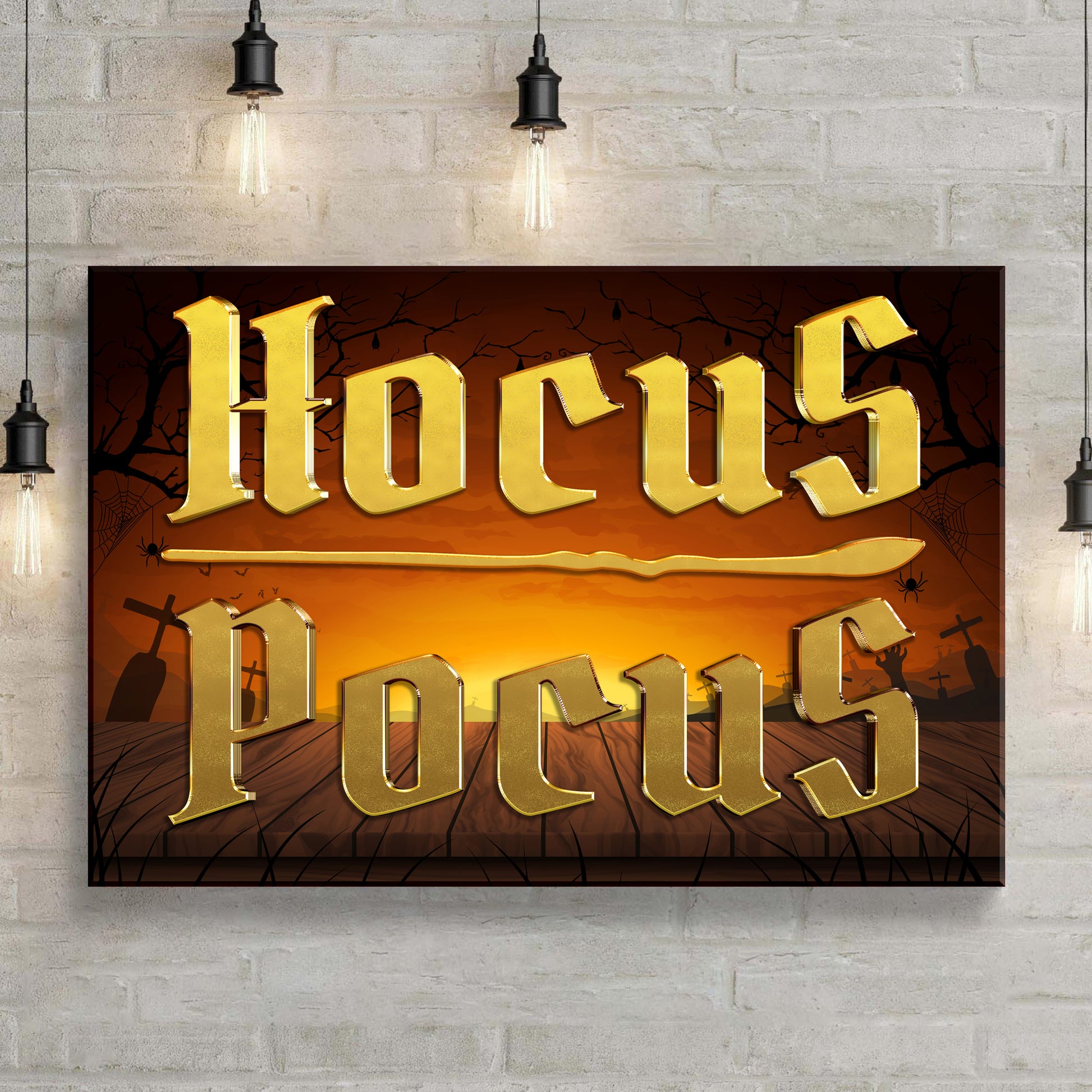 Hocus Pocus Signs IV Style 2 - Image by Tailored Canvases