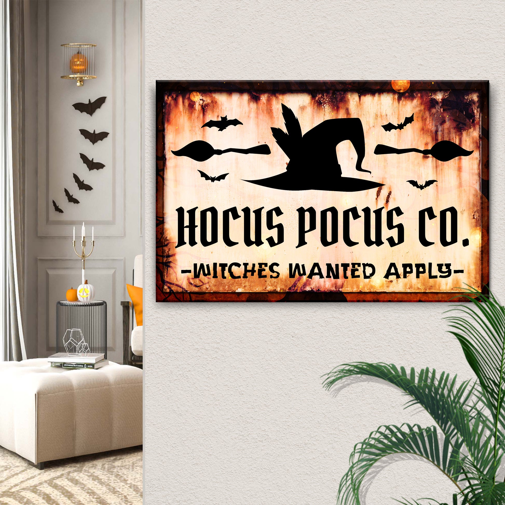 Hocus Pocus Signs V Style 1 - Image by Tailored Canvases