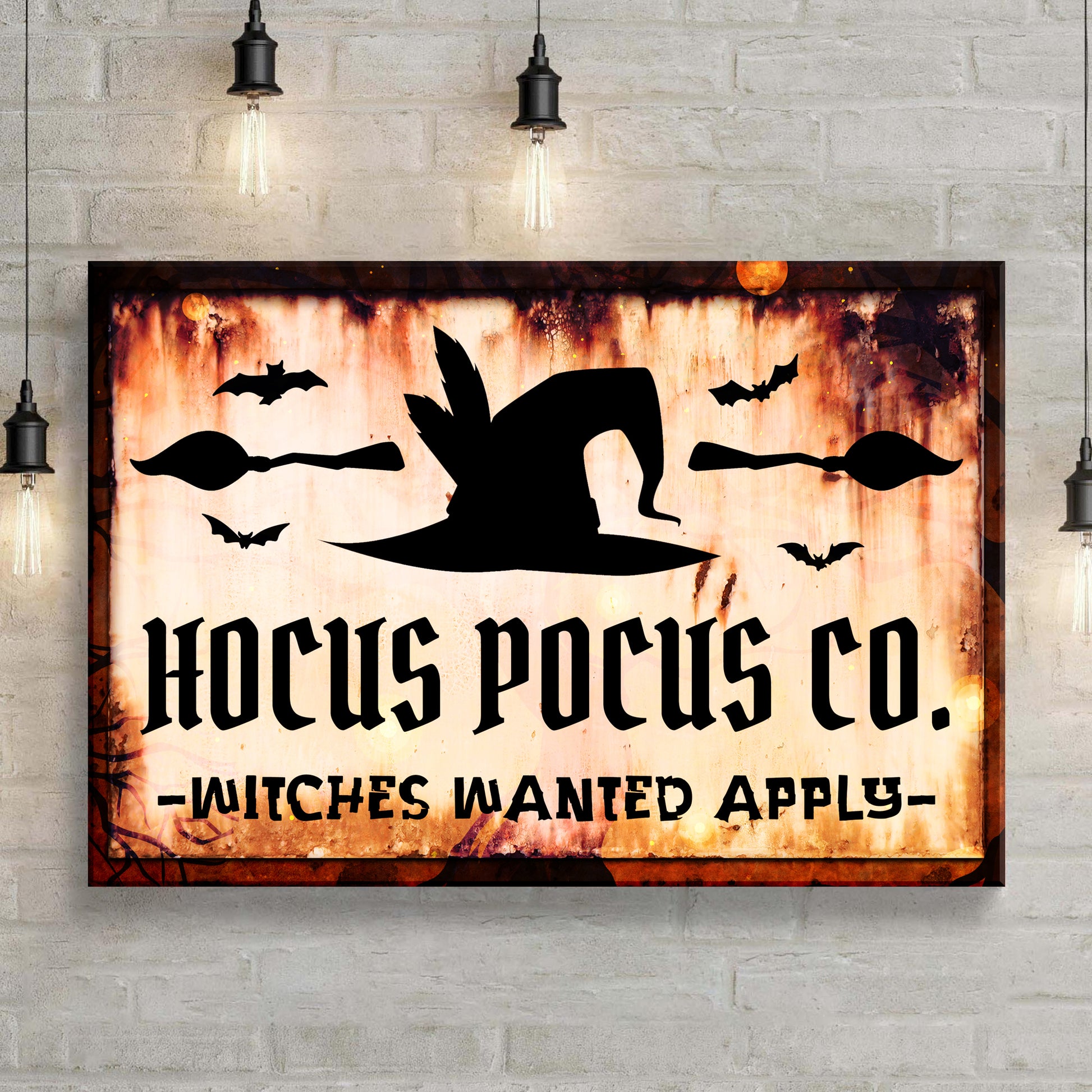 Hocus Pocus Signs V Style 2 - Image by Tailored Canvases