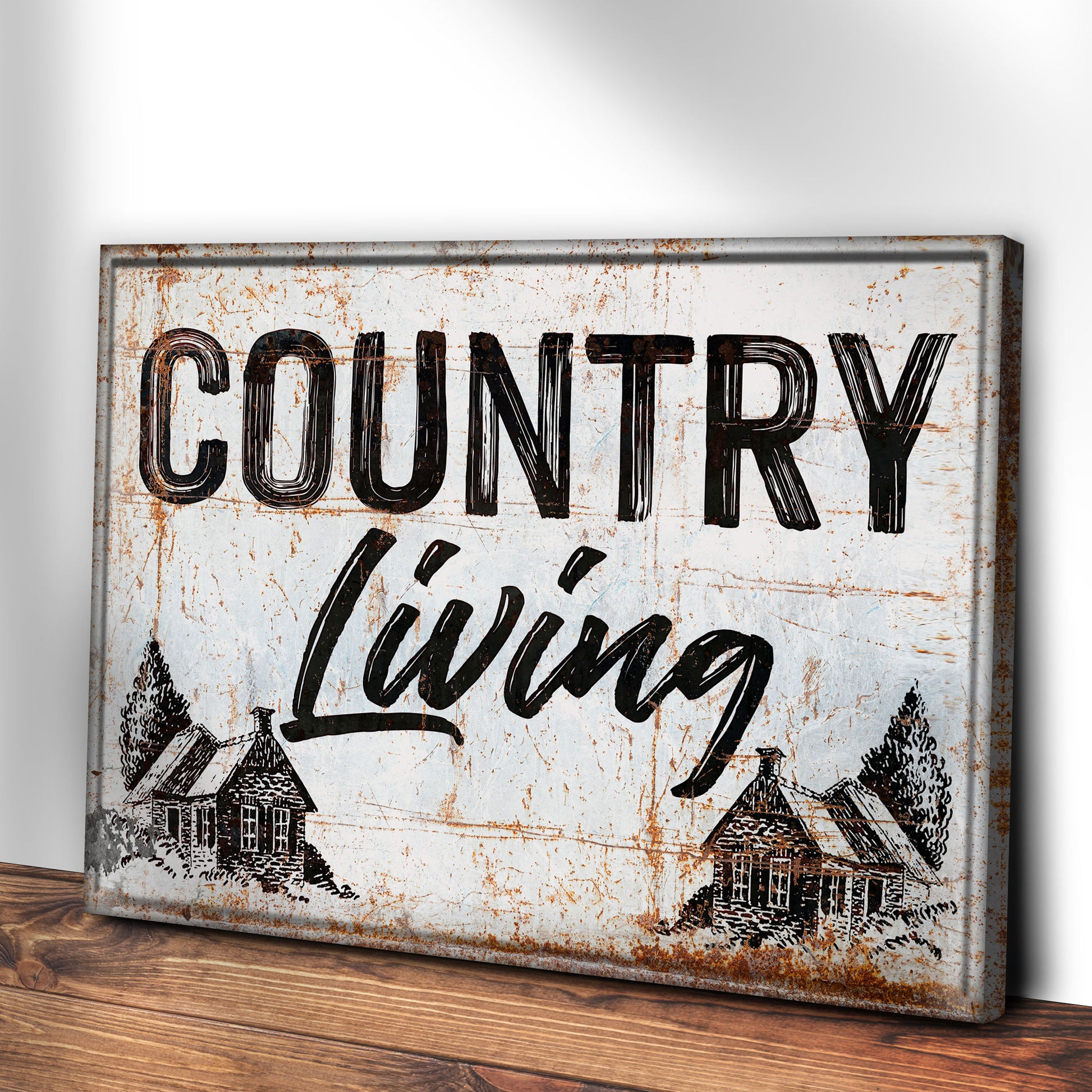 Country Living Sign - Image by Tailored Canvases