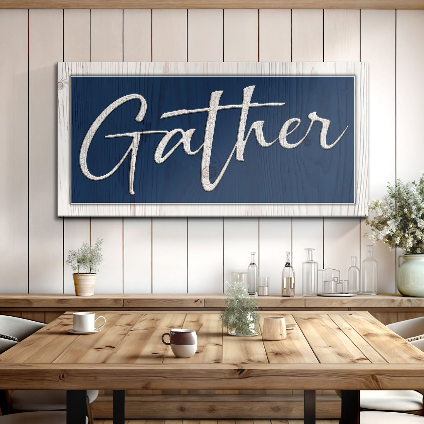 Gather Sign XIV Style 1 - Image by Tailored Canvases