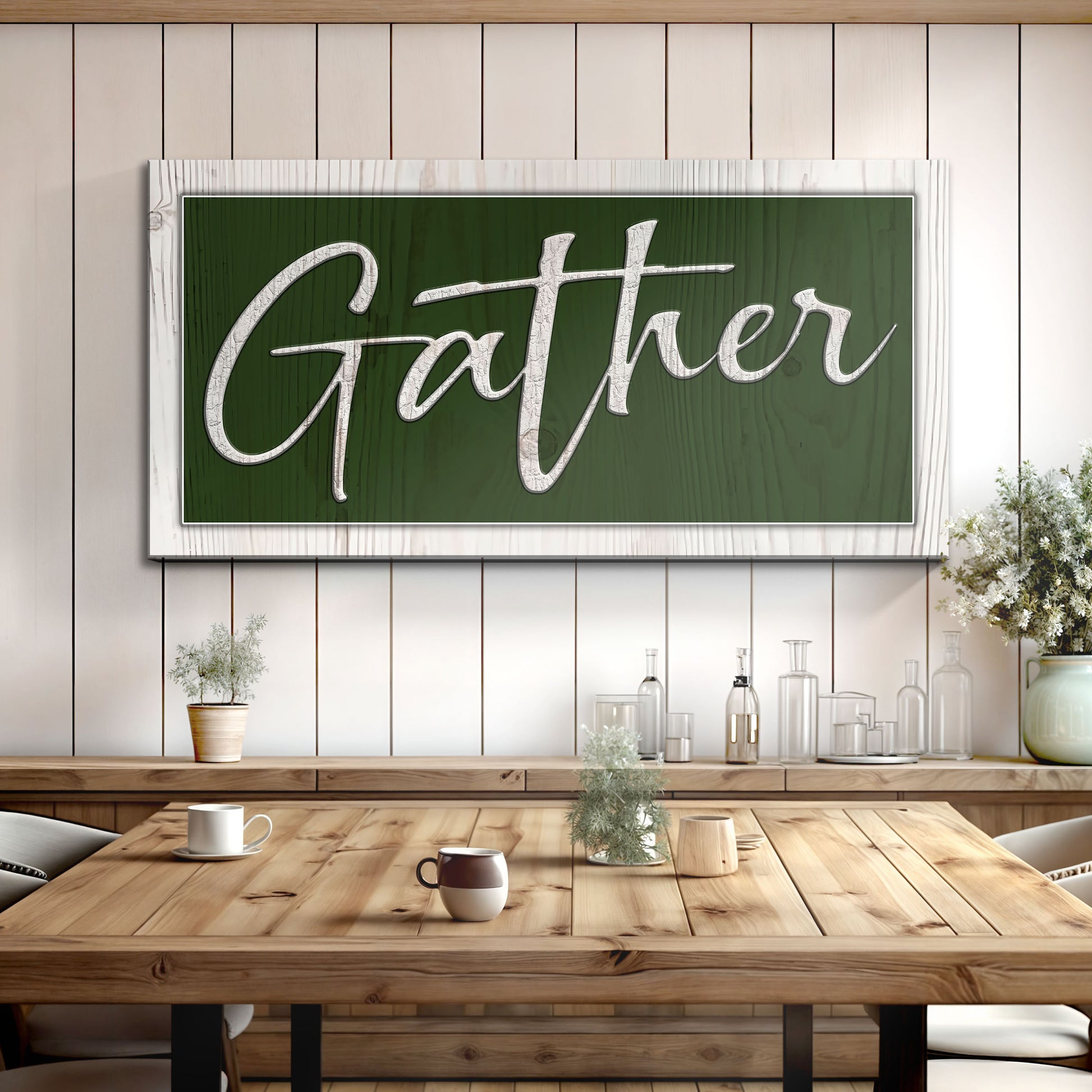 Gather Sign XVI Style 1 - Image by Tailored Canvases