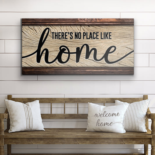No Place Like Home Sign - Image by Tailored Canvases