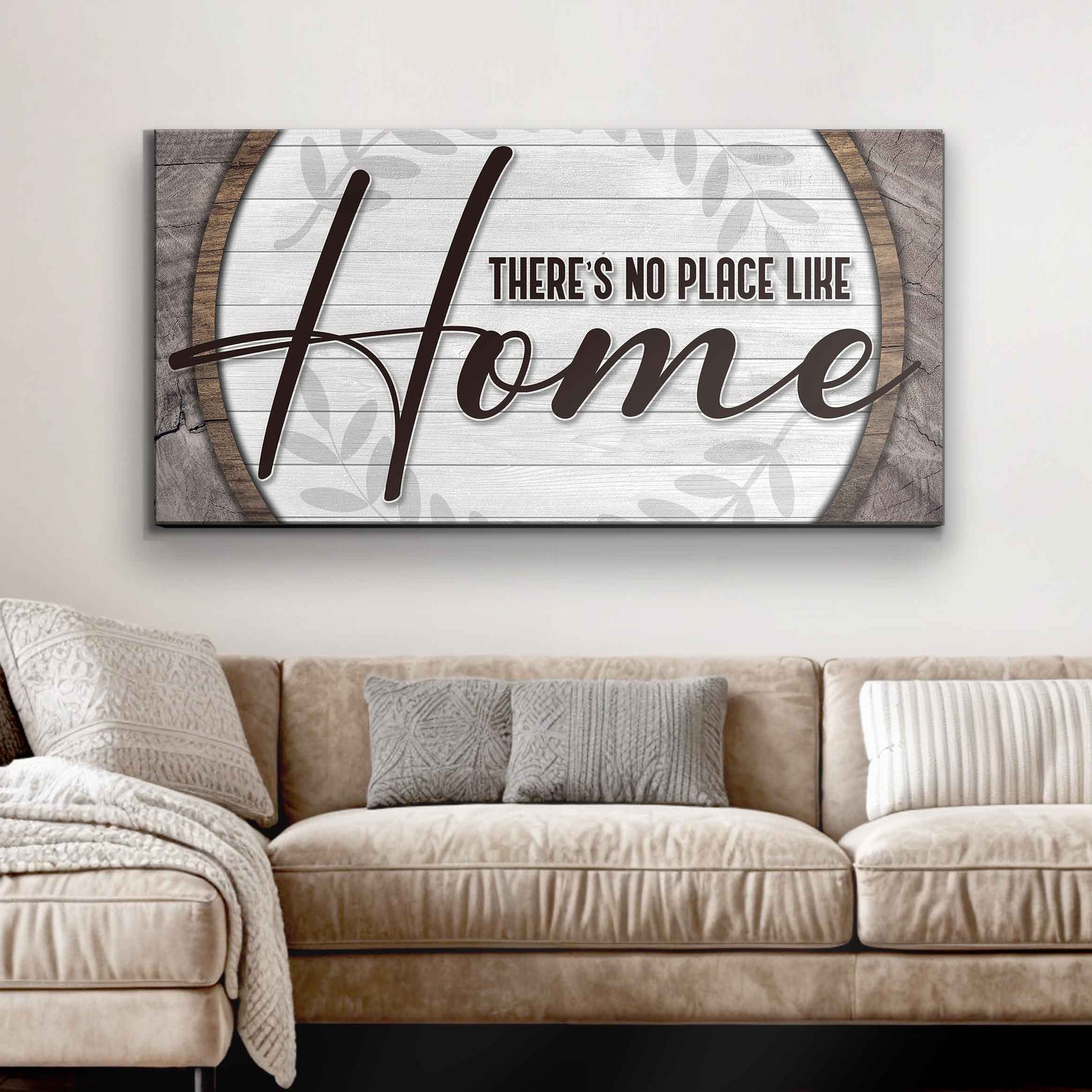 There's No Place Like Home Sign IV - Image by Tailored Canvases