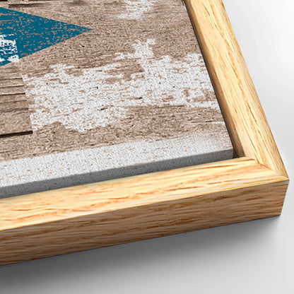 Save 33% When You Add A Frame To Your 16x48 Beach House Sign V Canvas Now