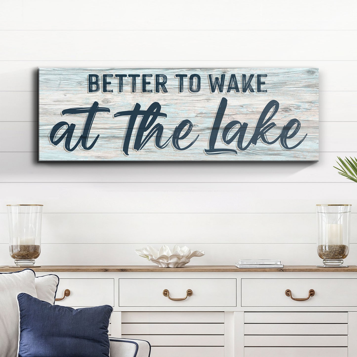 Better To Wake At The Lake Sign III