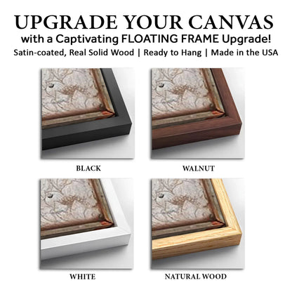 Save 33% When You Add A Frame To Your 16x48 Psalm 46:10 Be Still And Know That I am God Faith Sign Canvas Now