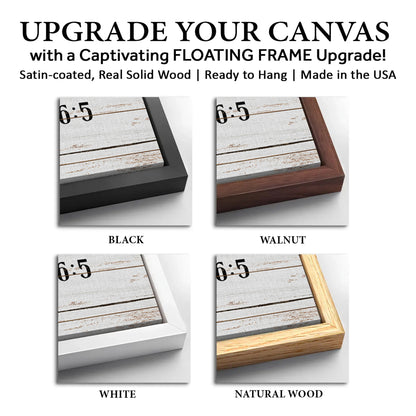 Save 33% When You Add A Frame To Your 60x20 God Is Within Her She Will Not Fall Psalm 46:5 Faith Sign III Canvas Now