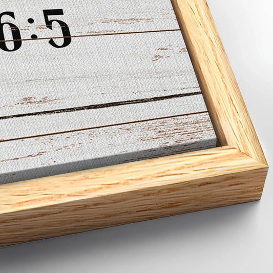 Save 33% When You Add A Frame To Your 12x36 God Is Within Her She Will Not Fall Psalm 46:5 Faith Sign III Canvas Now