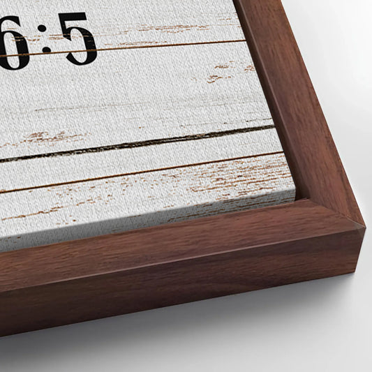 Save 33% When You Add A Frame To Your 12x36 God Is Within Her She Will Not Fall Psalm 46:5 Faith Sign III Canvas Now