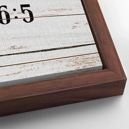 Save 33% When You Add A Frame To Your 60x20 God Is Within Her She Will Not Fall Psalm 46:5 Faith Sign III Canvas Now