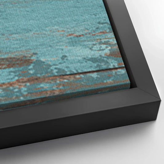 Save 33% When You Add A Frame To Your 12x36 No Wake Zone Sign XIX Canvas Now