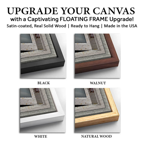 Save 33% When You Add A Frame To Your 20x10 Come Walk With Me Faith Sign IV Canvas Now