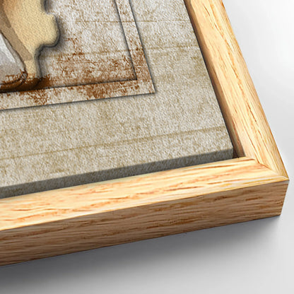 Save 33% When You Add A Frame To Your 18x12 Christ And Coffee Faith Sign IV Canvas Now