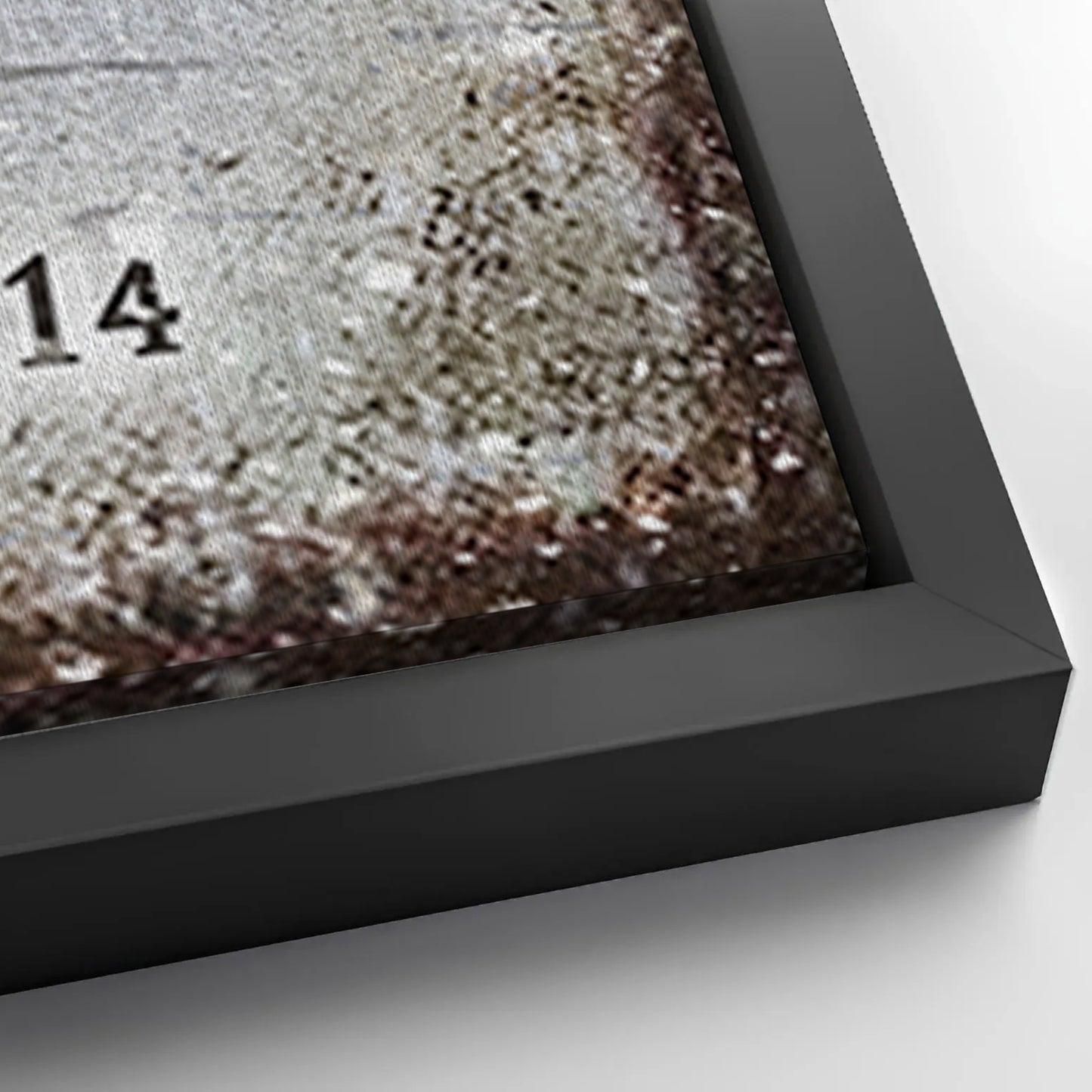 Save 33% When You Add A Frame To Your 20x10 Vintage Christmas Village Luke 2:14 Scripture Sign Canvas Now