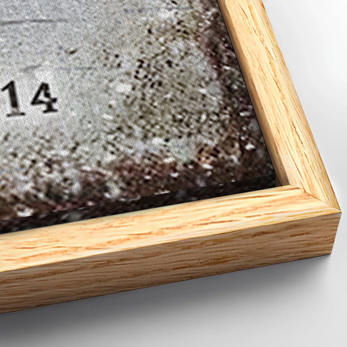 Save 33% When You Add A Frame To Your 48x24 Vintage Christmas Village Luke 2:14 Scripture Sign Canvas Now