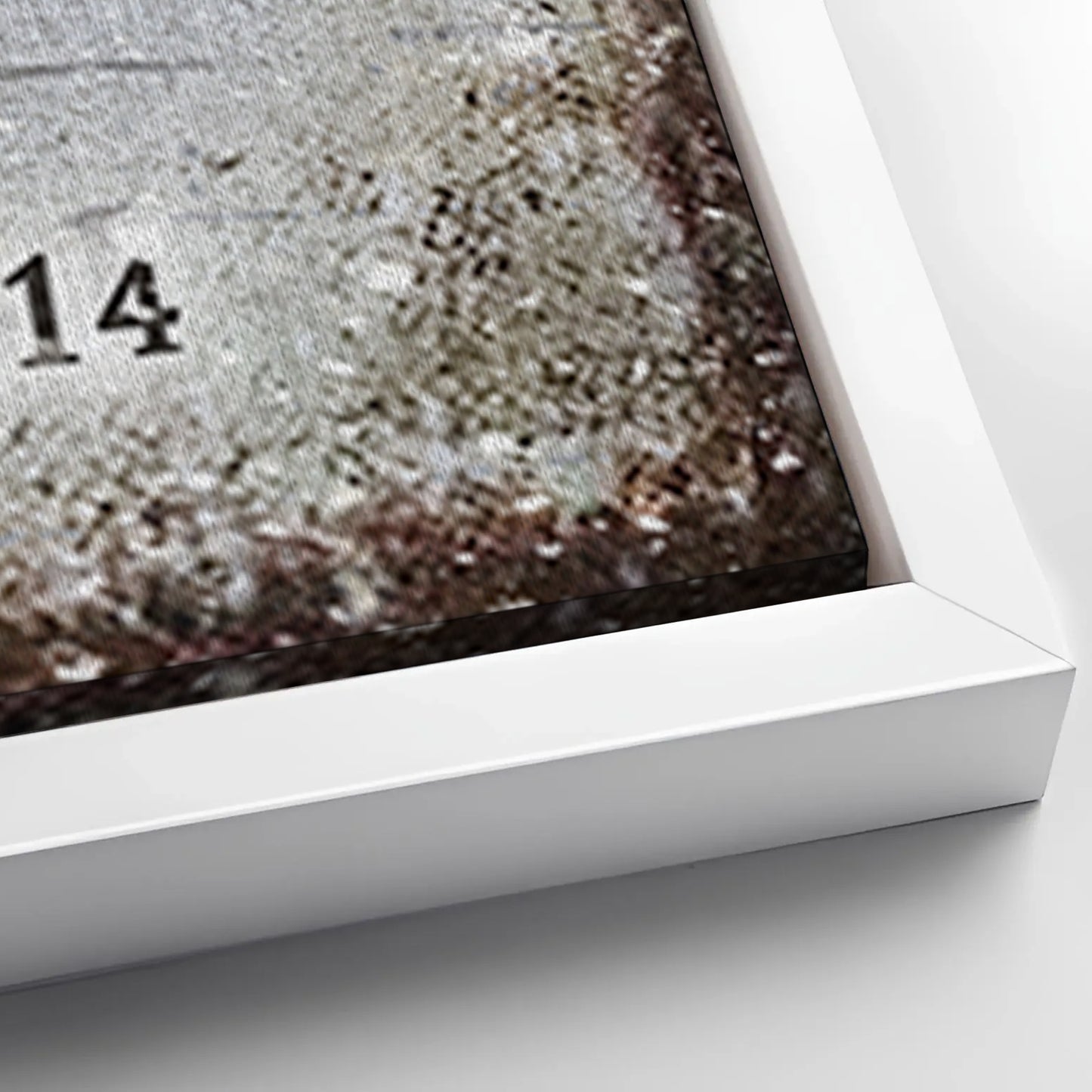 Save 33% When You Add A Frame To Your 20x10 Vintage Christmas Village Luke 2:14 Scripture Sign Canvas Now