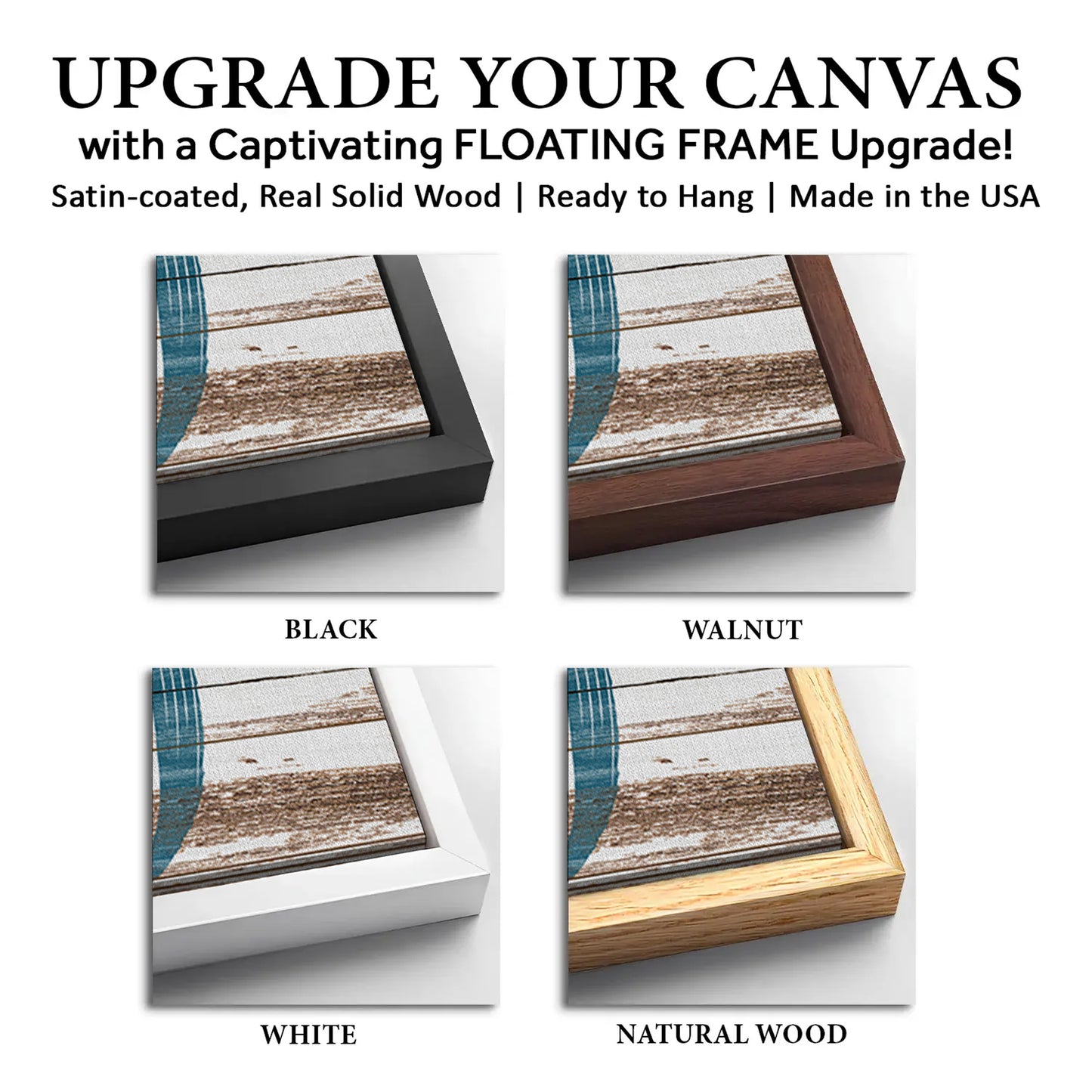 Save 33% When You Add A 16x48 Frame To Your Stay Salty Coastal Sign VIII Canvas Now