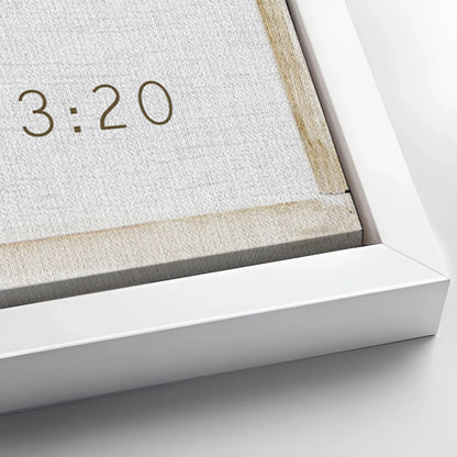 Save 33% When You Add A Frame To Your 36x24 Ephesians 3:20 Farmhouse Faith Sign II Canvas Now