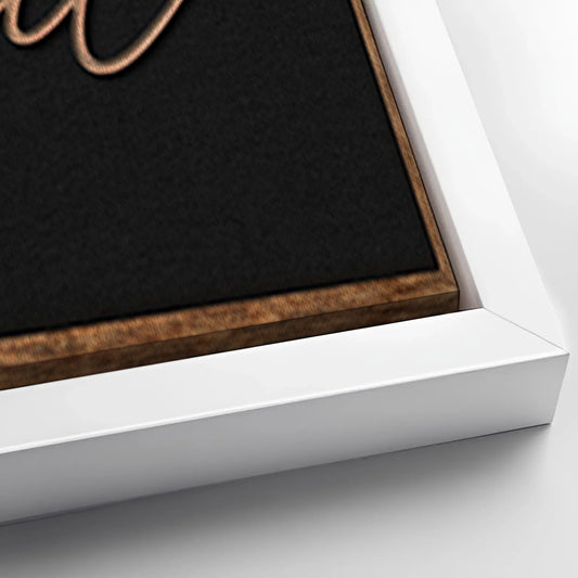 Save 33% When You Add A Frame To Your 48x24 Be His Kind Of Beautiful Faith Sign Canvas Now