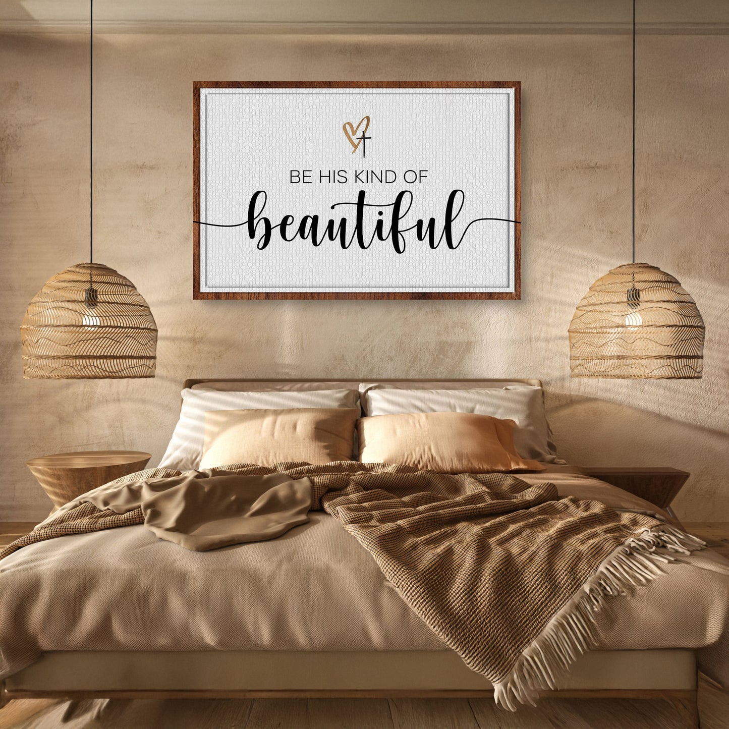 Be His Kind Of Beautiful Faith Sign II