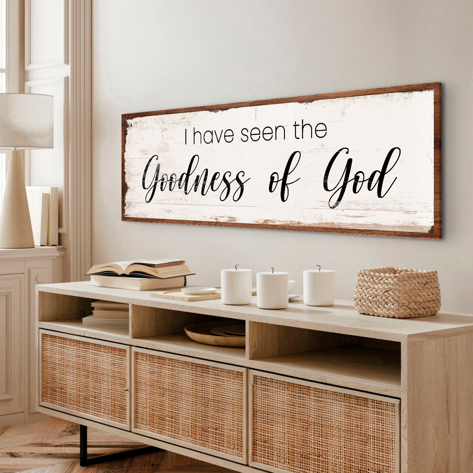 Goodness Of God Wall Sign